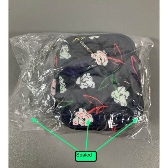 Lug Skeeter Crossbody Bag - Bright Floral Polyester, Zip Closure, Unisex - Picture 6 of 7